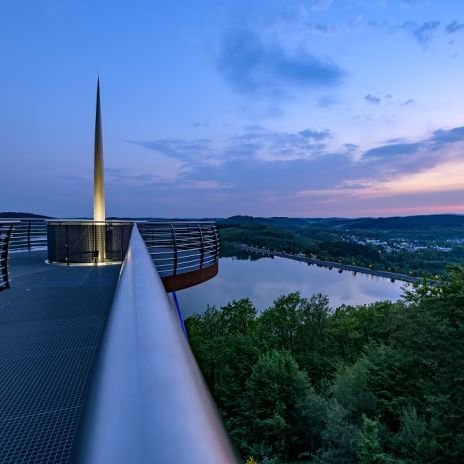 Aussichtsplattform Biggeblick bei Attendorn