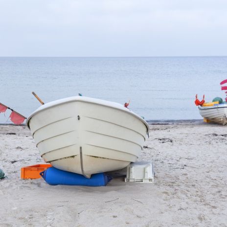 Fischerboote am Schönberger Strand Fischerboote am Schönberger Strand