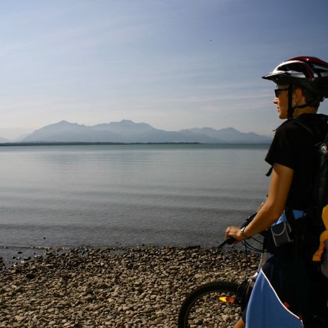 Mountainbiking am Chiemsee