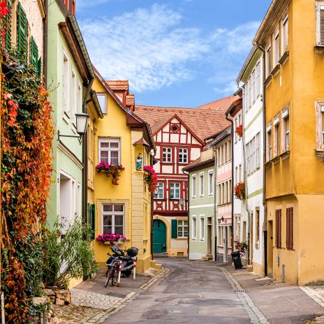 Historische Straße Bamberg