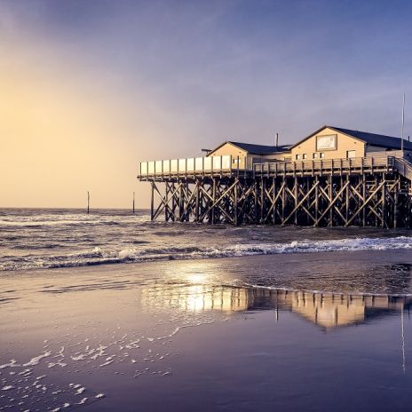 Strand von St. Peter-Ording Strand von St. Peter-Ording