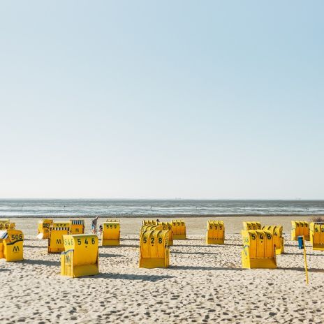 Nordseestrand in Cuxhaven-Duhnen