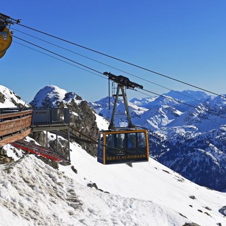 Nebelhornbahn bei Oberstdorf Nebelhornbahn bei Oberstdorf