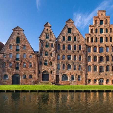 Salzspeichergruppe in Lübeck