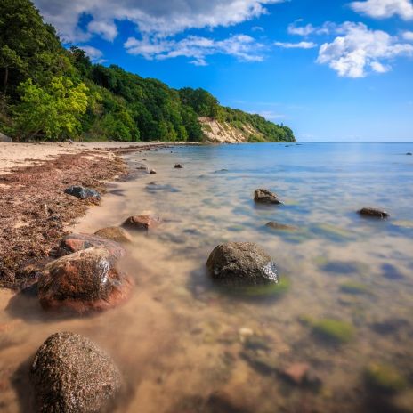 Naturstrand bei Göhren auf Rügen Naturstrand bei Göhren auf Rügen