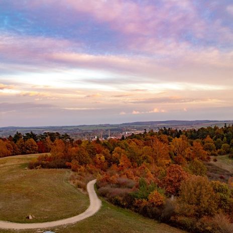 Panoramablick vom Teterower Ehrenmal