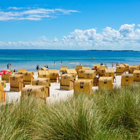 Ostseestrand in Scharbeutz Ostseestrand in Scharbeutz