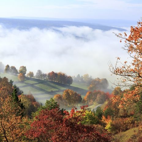 Herbstlandschaft in Thüringen