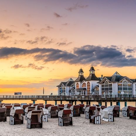 Seebrücke in Sellin auf Rügen