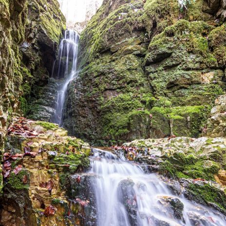 Wasserfall am Rulamanweg bei Bad Urach Wasserfall am Rulamanweg bei Bad Urach