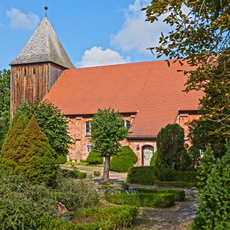 Historische Seefahrerkirche in Prerow