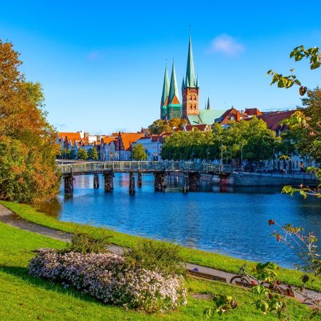 Sankt Petri an der Trave in Lübeck