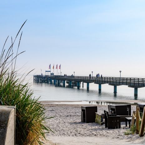Seebrücke von Scharbeutz Seebrücke von Scharbeutz