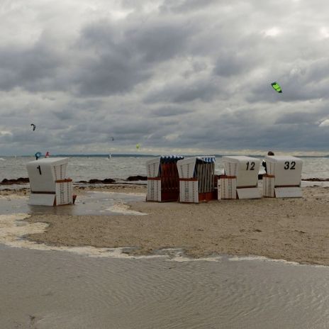 Strand in Damp an der Ostsee
