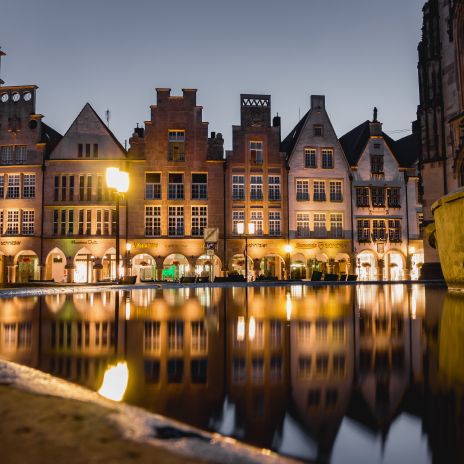 Prinzipalmarkt bei Nacht Prinzipalmarkt bei Nacht