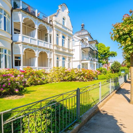 Küstenstraße von Binz Küstenstraße von Binz
