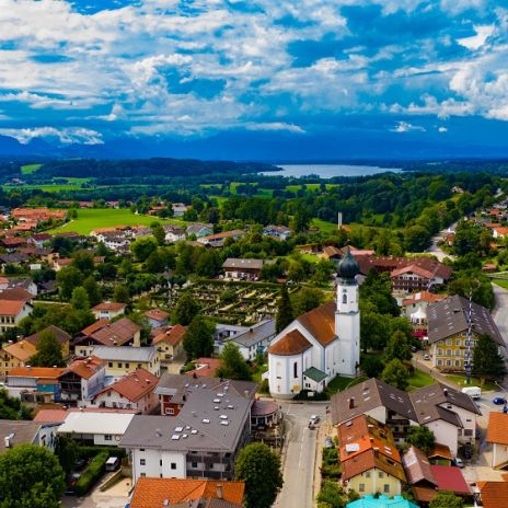 Bad Endorf von Oben Bad Endorf von Oben