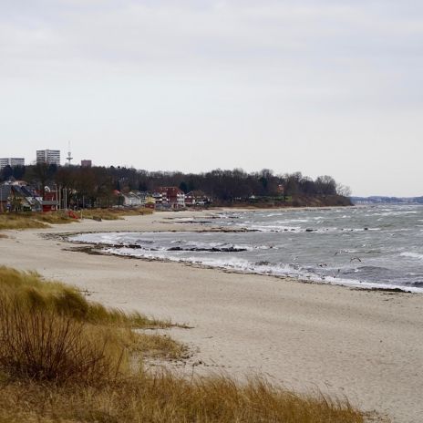 Stürmische See am Strand von Sierksdorf Stürmische See am Strand von Sierksdorf