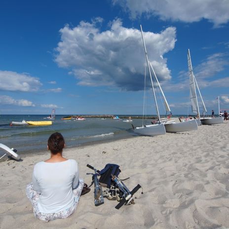 Segelboote am Schönberger Strand Segelboote am Schönberger Strand