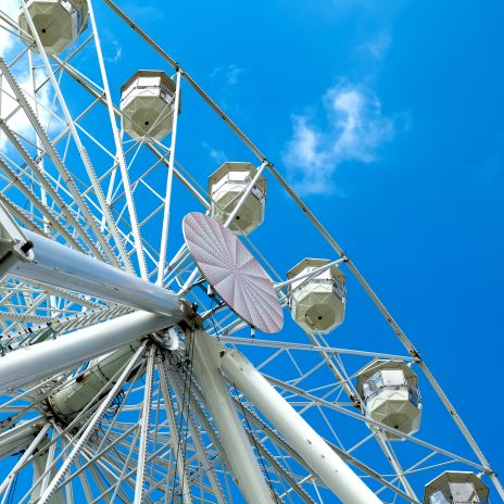 Riesenrad Watteneye in Bensersiel Riesenrad Watteneye in Bensersiel