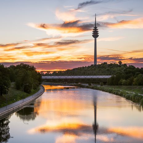 Kanal in Nürnberg Kanal in Nürnberg