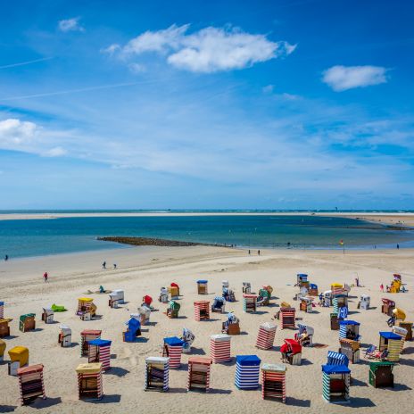 Strand auf Borkum Strand auf Borkum
