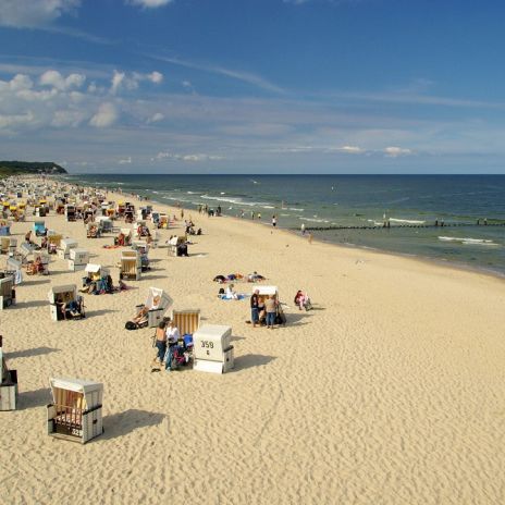 Strand von Heringsdorf