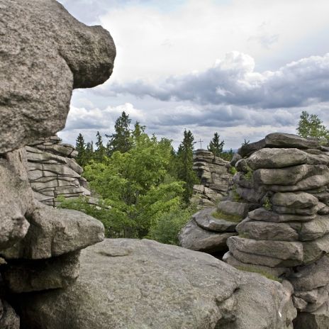 Greigensteine bei Geyer im Erzgebirge