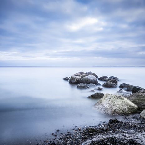 Blick auf die Ostsee bei Sierksdorf Blick auf die Ostsee bei Sierksdorf