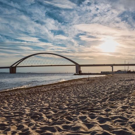 Fehmarnsundbrücke zur Insel Fehmarn