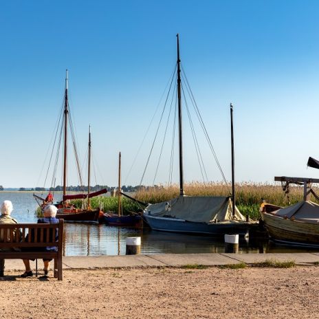 Hafen am Bodden in Zingst Hafen am Bodden in Zingst