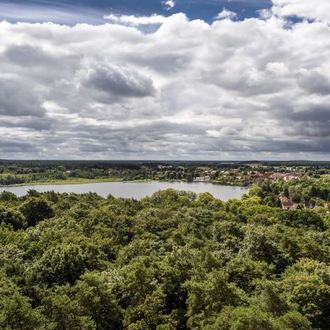 Blick über den Krakower See