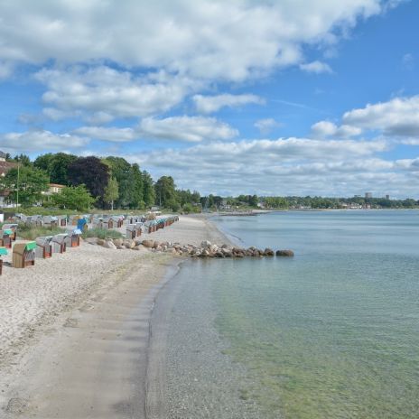 Strand von Haffkrug bei Scharbeutz Strand von Haffkrug bei Scharbeutz