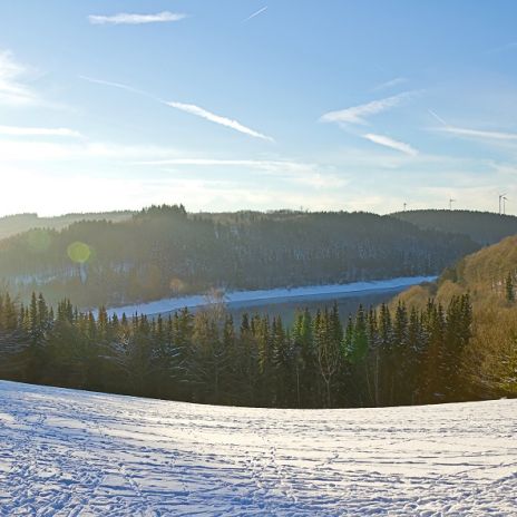 Winterlandschaft in der Eifel