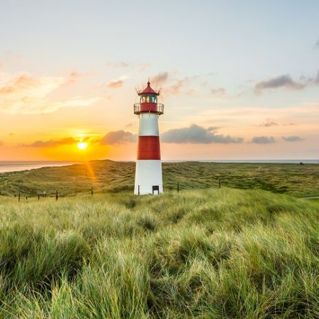 Leuchtturm in List auf Sylt