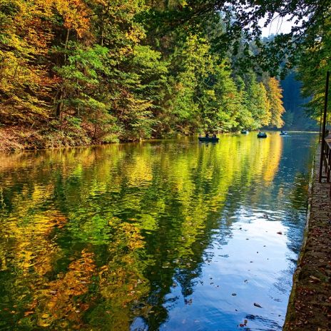 Amselsee im Herbst Amselsee im Herbst