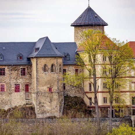 Schloss Voigtsberg bei Oelsnitz im Voigtland Schloss Voigtsberg bei Oelsnitz im Voigtland