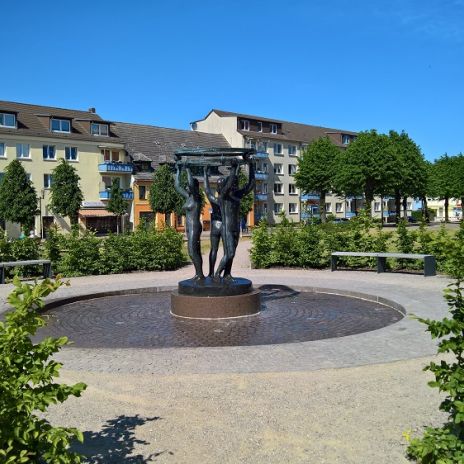 Brunnen der Lebensfreude in Malchin