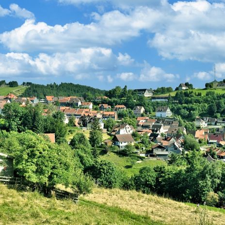 Blick über Sankt Andreasberg im Harz