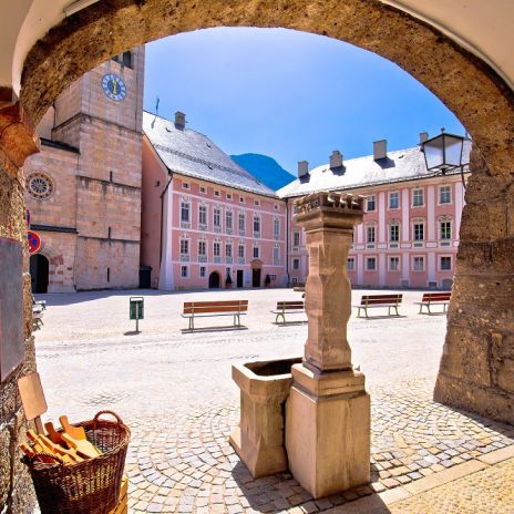 Marktplatz in Berchtesgaden Marktplatz in Berchtesgaden