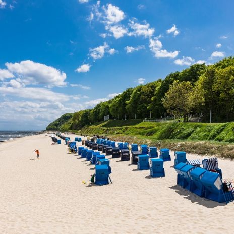 Strand von Koserow auf Usedom