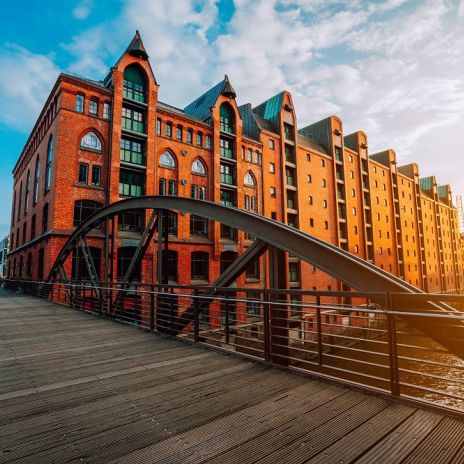 Speicherstadt in Hamburg