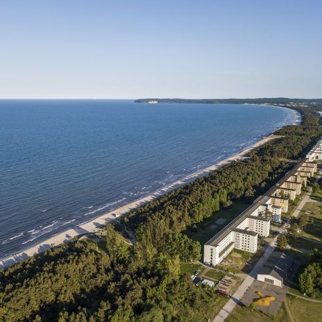 Luftaufnahme von Prora auf Rügen Luftaufnahme von Prora auf Rügen