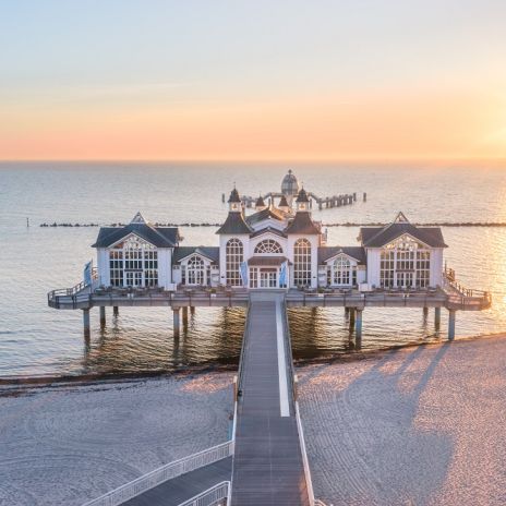 Seebrücke in Sellin auf Rügen