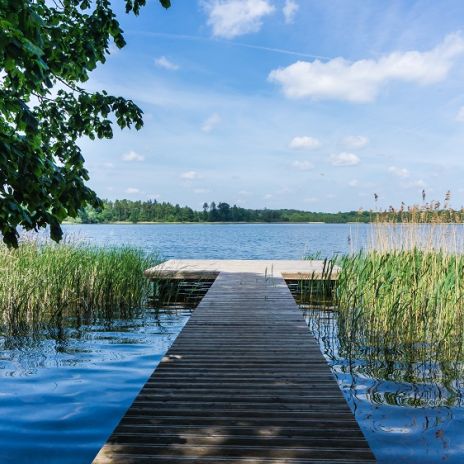 Bootsanleger am Krakower See Bootsanleger am Krakower See