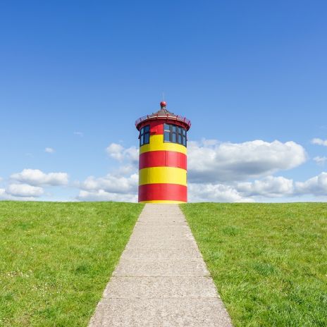 Leuchtturm in Pilsum in Krummhörn