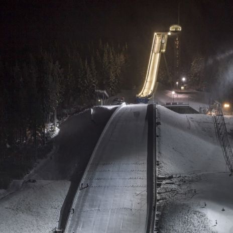 Skisprungschanze Vogtlandarena in Klingenthal Skisprungschanze Vogtlandarena in Klingenthal