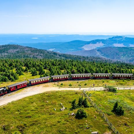 Brockenbahn auf dem Brocken