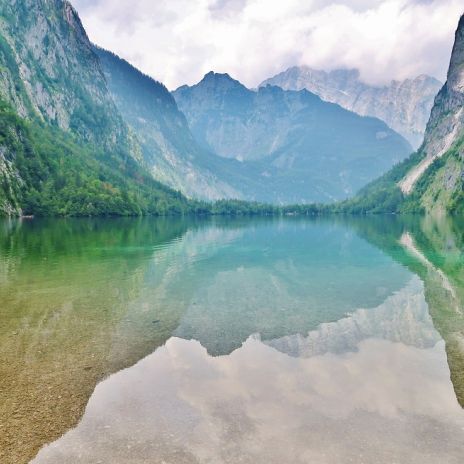 Obersee in Berchtesgaden Obersee in Berchtesgaden