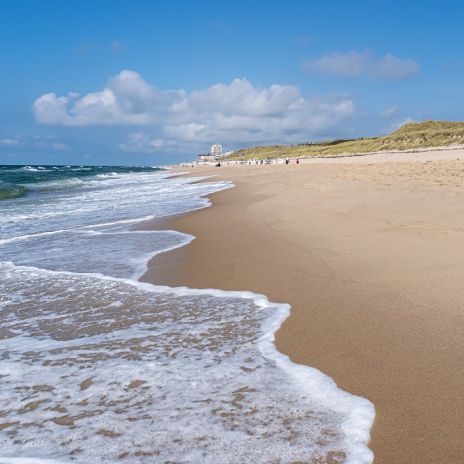 Strand von Westerland auf Sylt Strand von Westerland auf Sylt